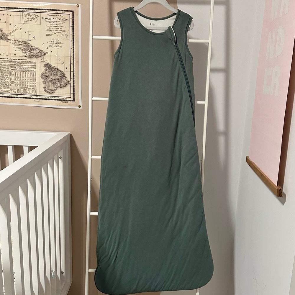 Kyte Baby Bamboo Sleep Bag in 2.5 TOG - Emerald - 18-36 Months